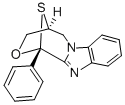 CAS 登录号：76099-31-5， 4,5-二氢-1-苯基-1,4-表硫代-1H,3H-(1,4)氧氮杂卓并(4,3-a)苯并咪唑