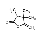 CAS#: 761000-61-7, 3,4,4-Trimethyl-5-methylene-1,3-oxazolidin-2-one