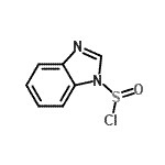 CAS#: 76113-66-1, 1H-Benzimidazole-1-sulfinyl chloride