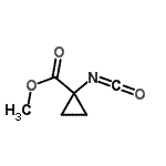 CAS#: 76126-48-2, Methyl 1-isocyanatocyclopropanecarboxylate
