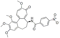 CAS#: 76129-13-0, 4-Nitro-N-[(7S)-1,2,3,10-Tetramethoxy-9-Oxo-6,7-Dihydro-5H-Benzo[d]Heptalen-7-Yl]Benzamide