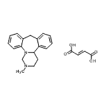 CAS 登录号：76134-84-4， 2-甲基-1,2,3,4,4a,9-六氢二苯并[c,f]嘧啶并[1,6-a]氮杂卓(2E)-2-丁烯二酸酯(1:1)