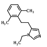 CAS#: 761355-15-1, 5-[2-(2,6-Dimethylphenyl)ethyl]-1-ethyl-1H-imidazole