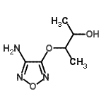 CAS#: 761448-37-7, 3-[(4-Amino-1,2,5-oxadiazol-3-yl)oxy]-2-butanol