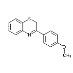 CAS#: 76148-93-1, 3-(4-Methoxyphenyl)-2H-1,4-benzothiazine