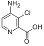CAS 登录号：76165-18-9， 4-氨基-3-氯-2-吡啶羧酸