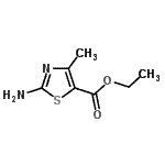 CAS#: 762-48-1, Ethyl 2-amino-4-methyl-1,3-thiazole-5-carboxylate