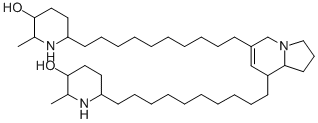 CAS#: 76202-00-1, (2S,3S,6R)-6-[10-[6-[10-[(2R,5S,6S)-5-Hydroxy-6-Methylpiperidin-2-Yl]Decyl]-1,2,3,5,8,8a-Hexahydroindolizin-8-Yl]Decyl]-2-Methylpiperidin-3-Ol