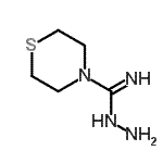 CAS#: 762183-12-0, 4-Thiomorpholinecarboximidohydrazide