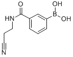 CAS 登录号：762262-11-3， 3-(2-氰基乙基氨基羰基)苯硼酸