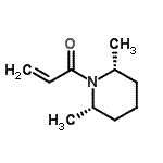 CAS 登录号：762287-47-8， 1-[(2R,6S)-2,6-二甲基-1-哌啶基]-2-丙烯-1-酮