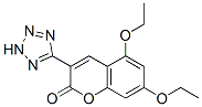 CAS 登录号：76239-50-4， 5,7-二乙氧基-3-(2H-四唑-5-基)苯并吡喃-2-酮