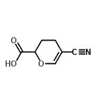 CAS#: 76245-01-7, 5-Cyano-3,4-dihydro-2H-pyran-2-carboxylic acid