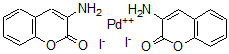 CAS#: 76295-02-8, cis-Bis(2-oxo-2H-1-benzopyran-3-ylammine)diiodopalladium(II)