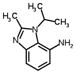 CAS#: 76320-93-9, 1-Isopropyl-2-methyl-1H-benzimidazol-7-amine