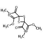 CAS 登录号：76342-95-5， 四甲基1,3-二硫杂环丁烷-2,2,4,4-四羧酸酯