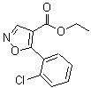 CAS 登录号：76344-89-3， 5-(2-氯苯基)-1,2-恶唑-4-羧酸乙酯