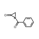 CAS#: 76345-43-2, 1-Benzoyl-2-aziridinone
