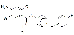CAS#: 76351-88-7, 4-Amino-5-Bromo-N-[8-[(4-Fluorophenyl)Methyl]-8-Azabicyclo[3.2.1]Octan-3-Yl]-2-Methoxybenzamide Hydrochloride