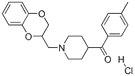CAS#: 76362-18-0, [1-(2,3-Dihydro-1,4-Benzodioxin-2-Ylmethyl)Piperidin-4-Yl]-(4-Methylphenyl)Methanone Hydrochloride
