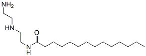 CAS 登录号：76371-04-5， N-[2-(2-氨基乙基氨基)乙基]十四烷酰胺