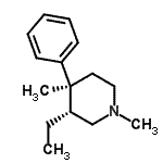 CAS#: 763870-61-7, (3R,4S)-3-Ethyl-1,4-dimethyl-4-phenylpiperidine