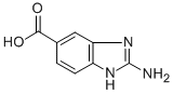 CAS 登录号：76391-97-4， 2-氨基-1H-苯并咪唑-5-羧酸