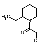 CAS#: 76395-72-7, 2-Chloro-1-(2-ethyl-1-piperidinyl)ethanone