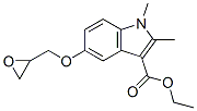 CAS#: 76410-17-8, Ethyl 1,2-Dimethyl-5-(Oxiran-2-Ylmethoxy)Indole-3-Carboxylate