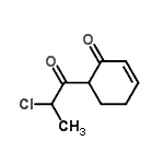 CAS#: 76430-36-9, 6-(2-Chloropropanoyl)-2-cyclohexen-1-one