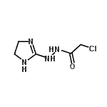 CAS#: 764624-72-8, 2-Chloro-N'-(4,5-dihydro-1H-imidazol-2-yl)acetohydrazide