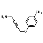CAS 登录号：764709-93-5， 4-(4-甲基苯氧基)-2-丁炔-1-胺