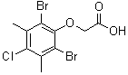 CAS#: 764710-09-0, (2,6-Dibromo-4-chloro-3,5-dimethylphenoxy)acetic acid