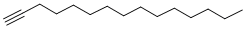 CAS 登录号：765-13-9， 1-十五碳炔