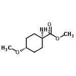 CAS 登录号：765262-90-6， 甲基顺式-1-氨基-4-甲氧基环己甲酸酯