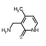 CAS#: 765269-44-1, 3-(Aminomethyl)-4-methyl-2(1H)-pyridinethione