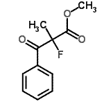 CAS 登录号：765271-39-4， 甲基2-氟-2-甲基-3-氧代-3-苯丙酸酯