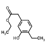 CAS#: 765302-52-1, ethyl 2-(4-ethyl-3-hydroxy-phenyl)acetate