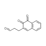 CAS#: 765309-85-1, 3-(3,4-Dioxo-3,4-dihydro-2-naphthalenyl)propanal