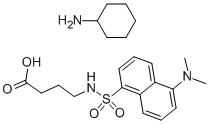 CAS 登录号：76563-43-4， 丹磺酰-gamma-氨基-N-丁酸环己基铵盐