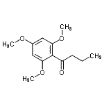 CAS 登录号：76569-40-9， 1-(2,4,6-三甲氧基苯基)丁烷-1-酮