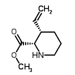 CAS#: 765883-60-1, Methyl (2S,3S)-3-vinyl-2-piperidinecarboxylate