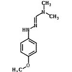 CAS 登录号：765887-37-4， N'-(4-甲氧基苯基)-N,N-二甲基亚肼基甲酰胺