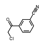 CAS 登录号：76597-77-8， 3-(氯乙酰基)苯甲腈