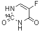 CAS#: 766-63-2, 5-Fluoro-2,4(1H,3H)-(2-<sup>14</sup>C)pyrimidinedione