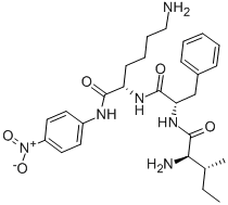 CAS#: 76626-41-0, D-Ile-Phe-Lys p-Nitroanilide