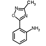 CAS#: 76629-36-2, 2-(3-Methyl-1,2,4-oxadiazol-5-yl)aniline