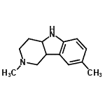 CAS#: 766445-92-5, 2,8-Dimethyl-2,3,4,4a,5,9b-hexahydro-1H-pyrido[4,3-b]indole
