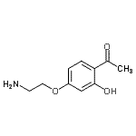 CAS#: 766446-05-3, 1-[4-(2-Aminoethoxy)-2-hydroxyphenyl]ethanone