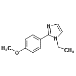 CAS#: 766458-84-8, 1-Ethyl-2-(4-methoxyphenyl)-1H-imidazole